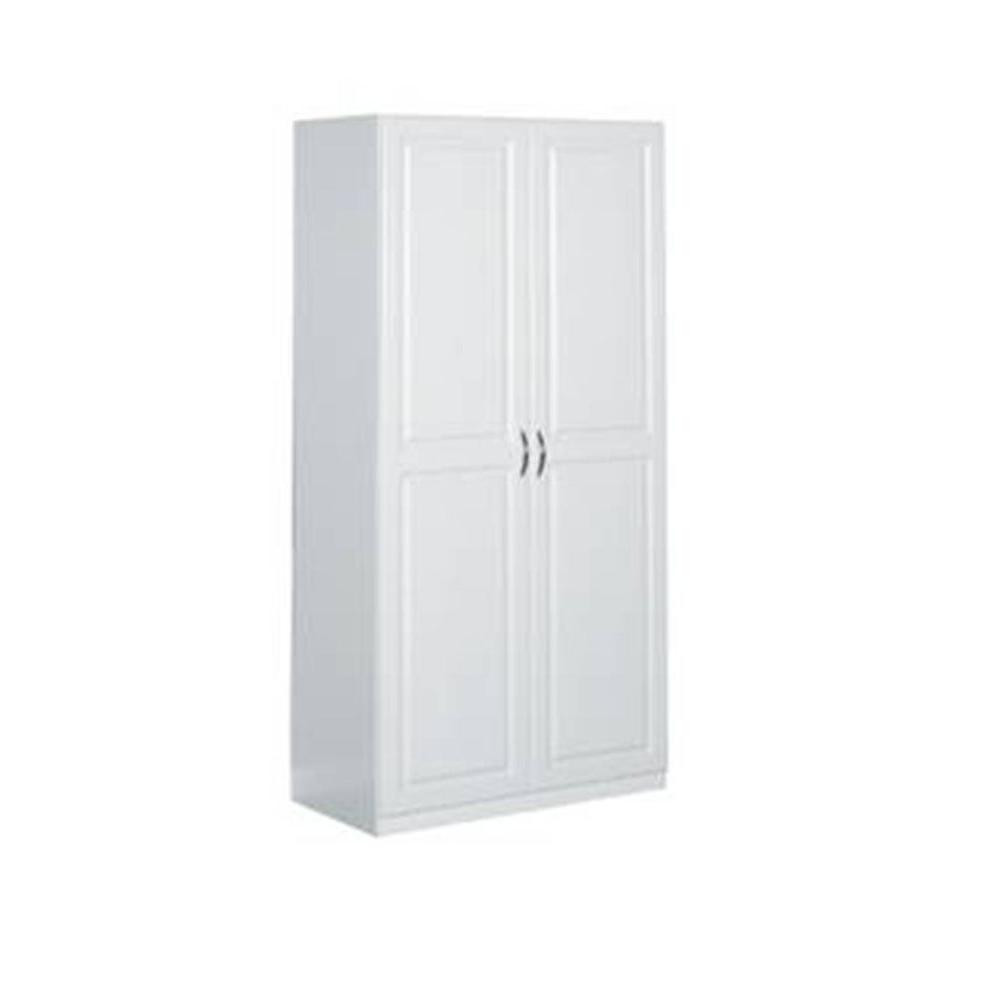 Best ideas about White Storage Cabinet With Doors
. Save or Pin ClosetMaid 36 in Laminated 2 Door Raised Panel Storage Now.