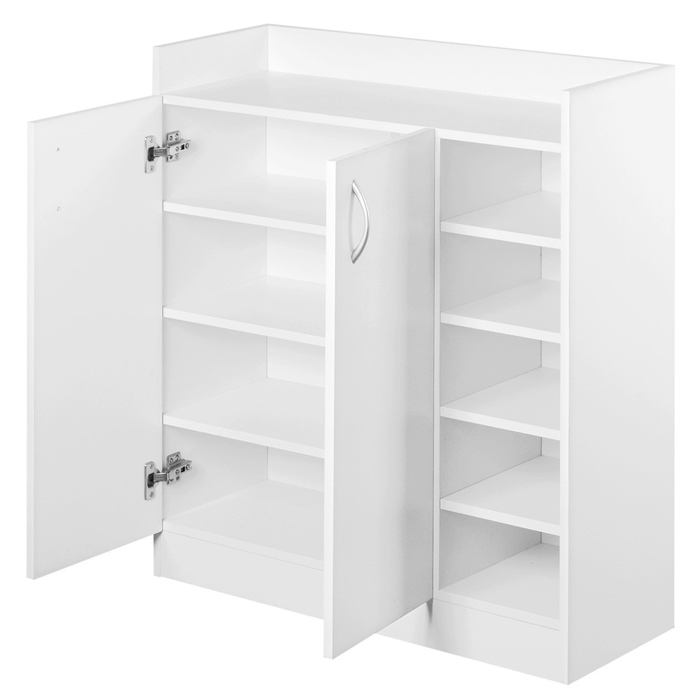 Best ideas about White Storage Cabinet With Doors
. Save or Pin Buy Artiss 2 Doors Shoe Cabinet Storage Cupboard White Now.