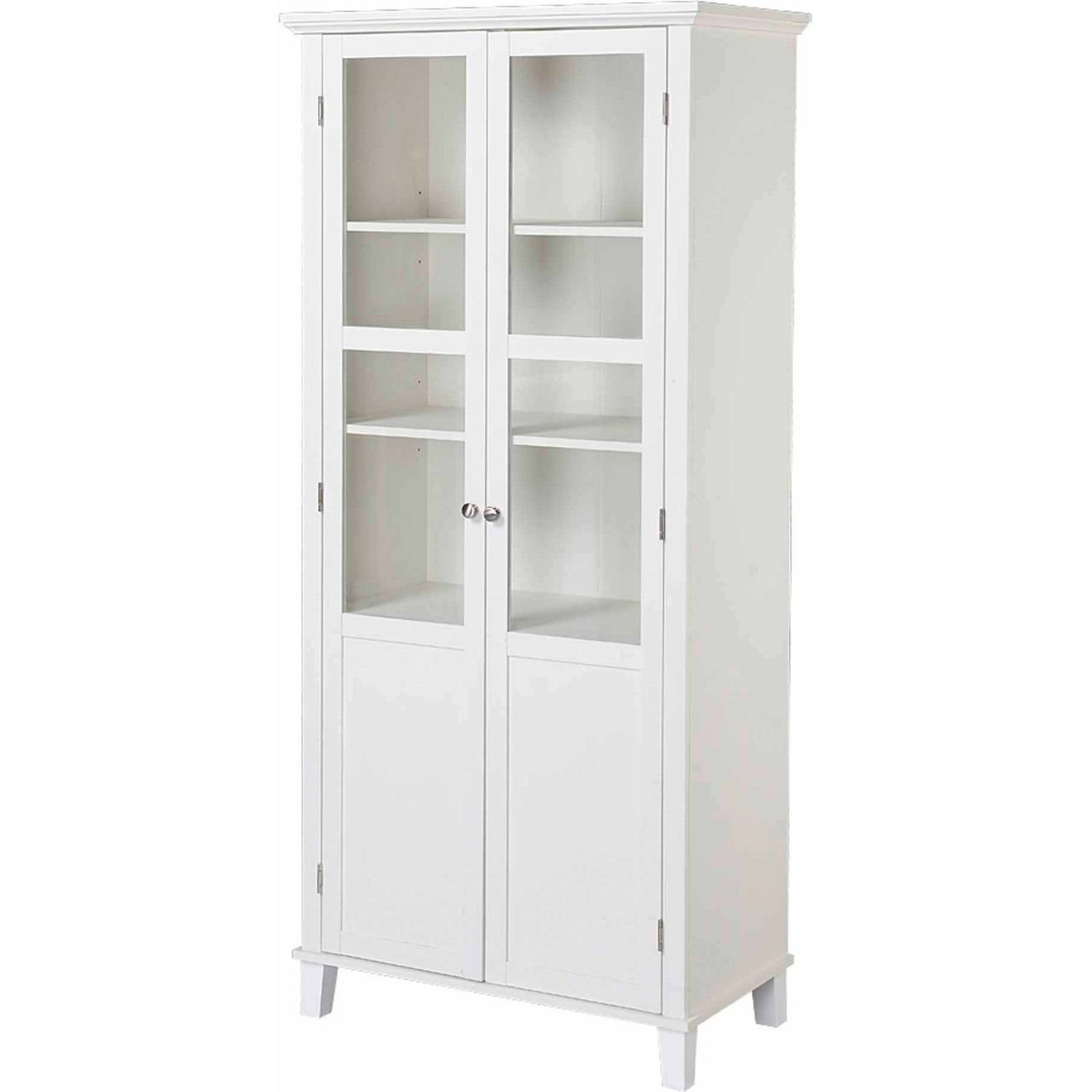 Best ideas about White Storage Cabinet With Doors
. Save or Pin White Cabinet Glass Door handballtunisie Now.