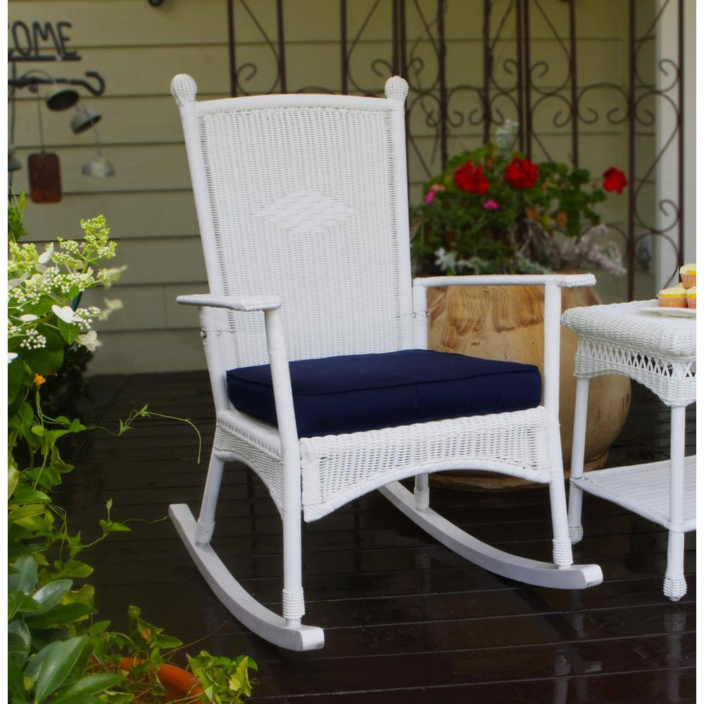 Best ideas about White Wicker Chair
. Save or Pin Tortuga Outdoor Portside Classic Outdoor Rocking Chair Now.