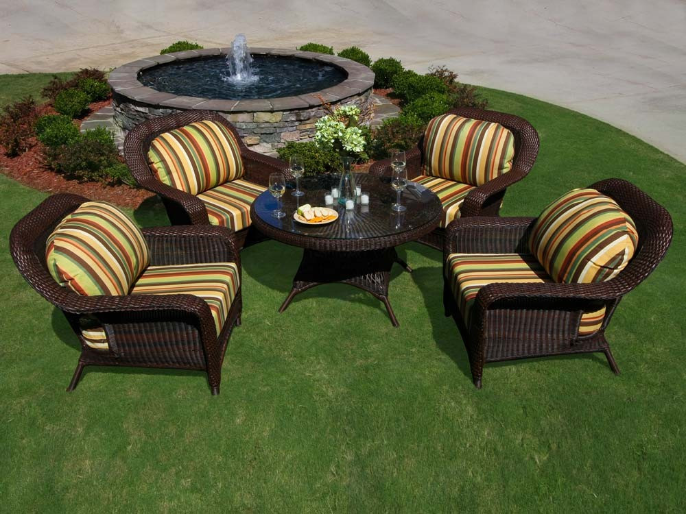 Best ideas about Wicker Patio Set
. Save or Pin Tortuga Outdoor Lexington Wicker 5 Piece Conversation Set Now.