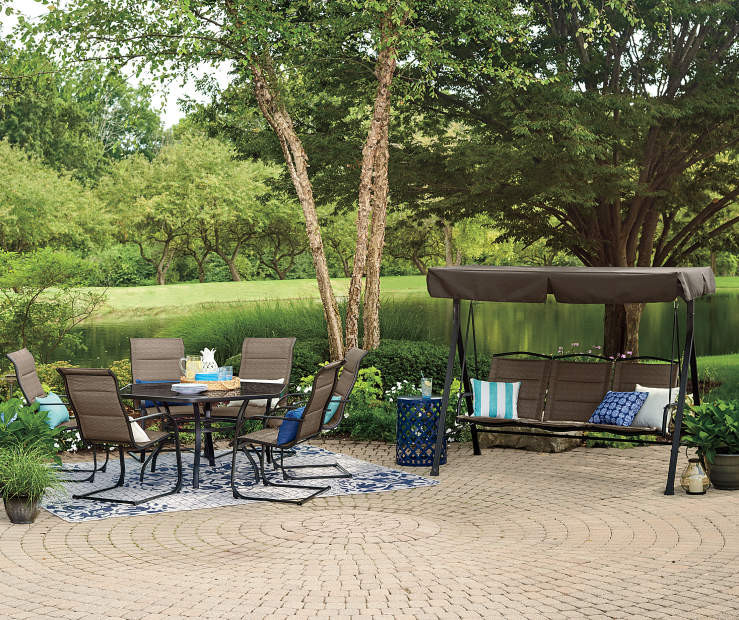 Best ideas about Wilson And Fisher Patio Furniture
. Save or Pin Wilson & Fisher Aspen Dining & Patio Swing Set Now.