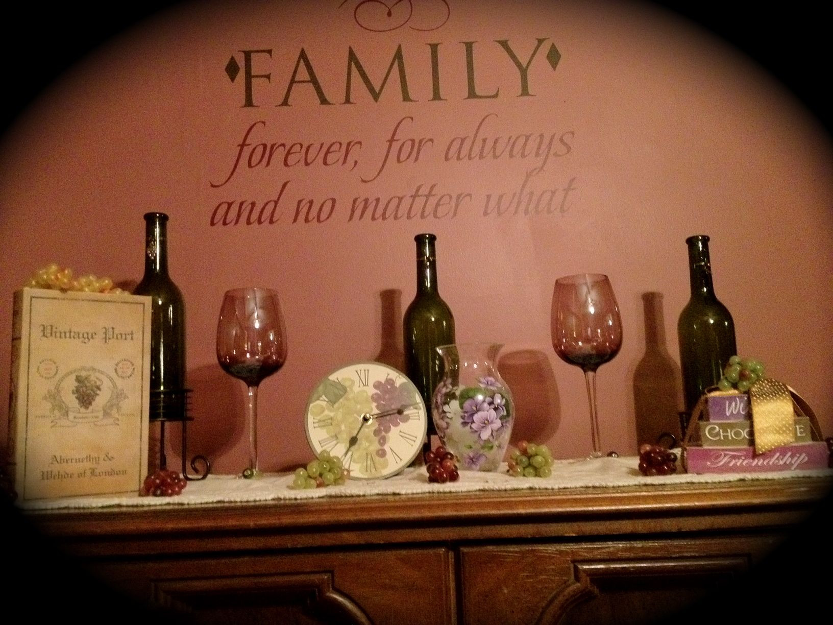 Best ideas about Wine And Grape Kitchen Decor Ideas
. Save or Pin Wine themed dining room Home Decor Now.