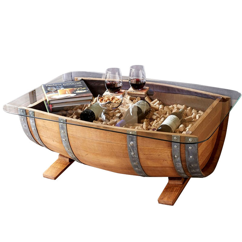 Best ideas about Wine Barrel Coffee Table
. Save or Pin Wine Furniture & Home Wine Bar Cabinets Now.