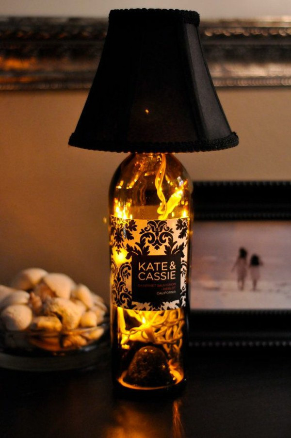 Best ideas about Wine Bottle Lamp DIY
. Save or Pin DIY Lamp From Wine Bottles – Creative Decorating – Fresh Now.