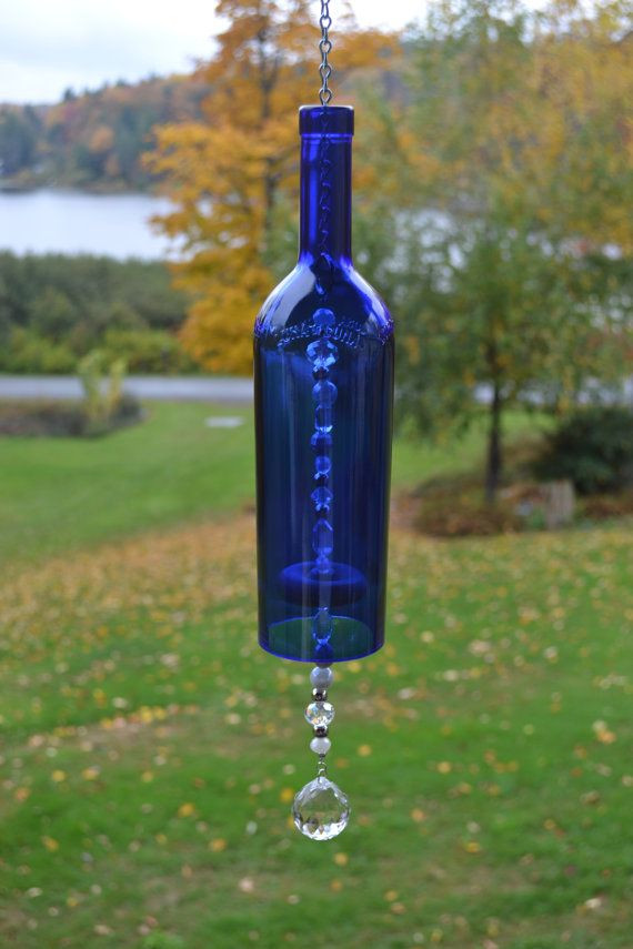 Best ideas about Wine Bottle Wind Chimes DIY
. Save or Pin Wine Bottle Wind Chime Blue Bottle Wind by Now.
