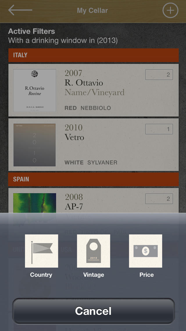 Best ideas about Wine Cellar App
. Save or Pin VNTG Wine Cellar screenshot Now.