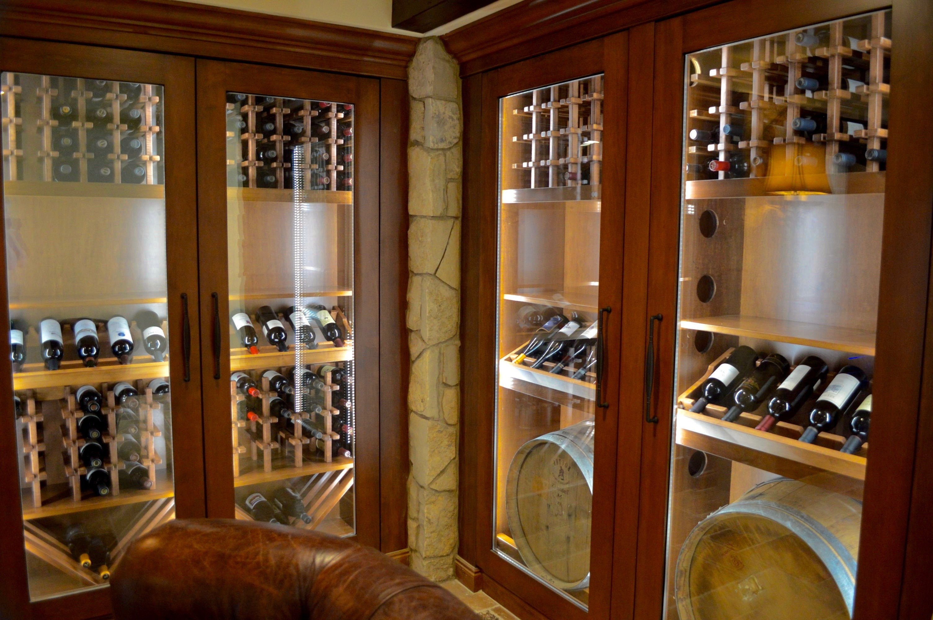 Best ideas about Wine Cellar Cabinet
. Save or Pin Chic Ideas for a Stylish Residential Custom Wine Cellar Design Now.