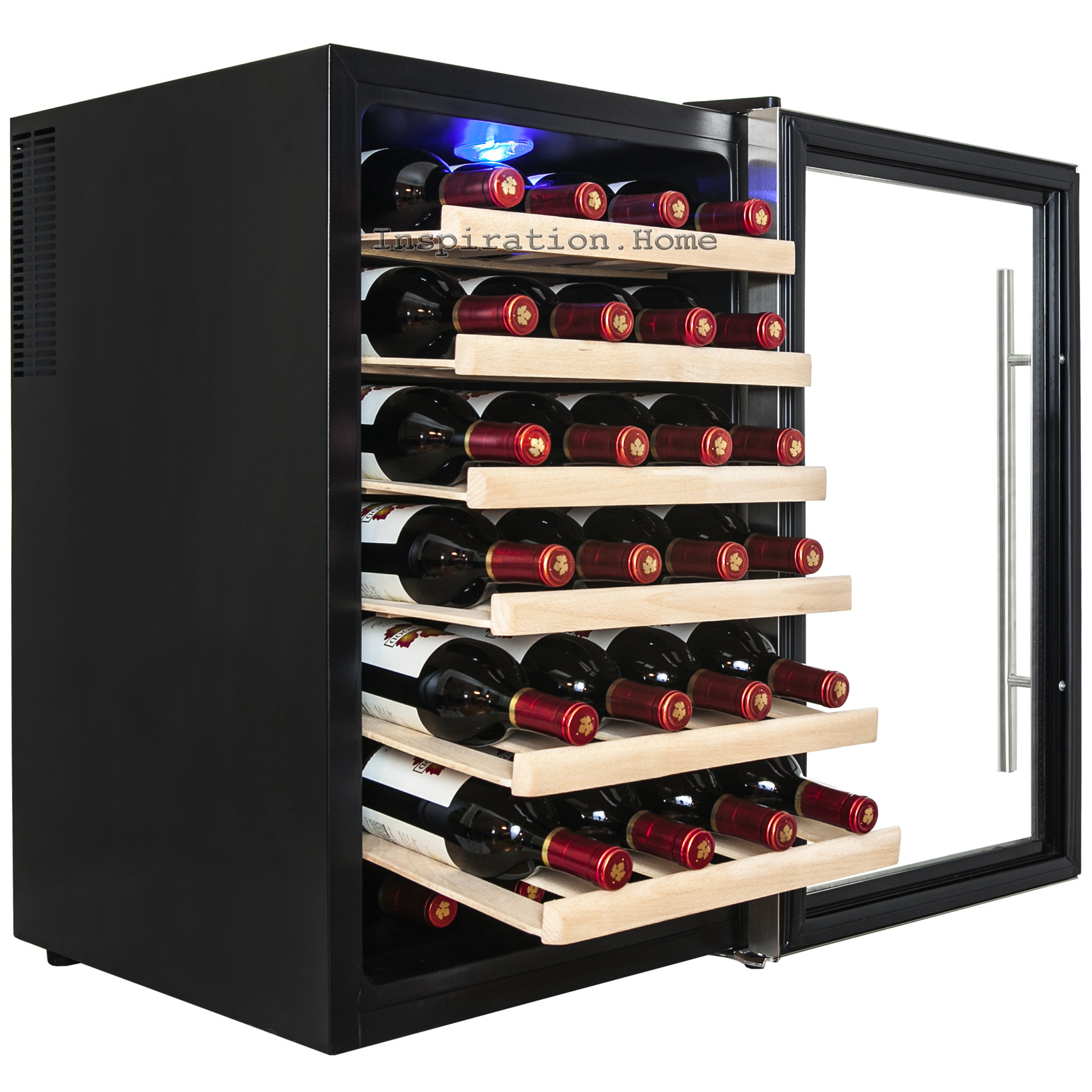 Best ideas about Wine Cellar Cooler
. Save or Pin 28 Bottle Freestanding Chiller Wine Cooler Cellar Now.