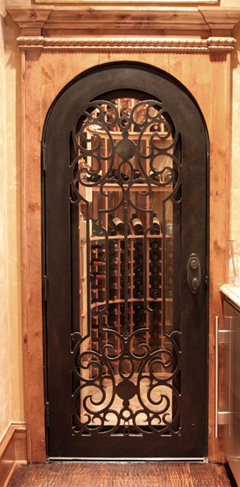Best ideas about Wine Cellar Door
. Save or Pin Hand Forged Wrought Iron Custom Wine Cellar Doors & Gates Now.