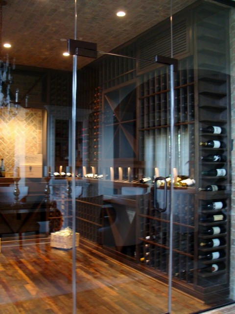 Best ideas about Wine Cellar Glass Doors
. Save or Pin Glass Custom Wine Cellar Door Orange County Contemporary Now.
