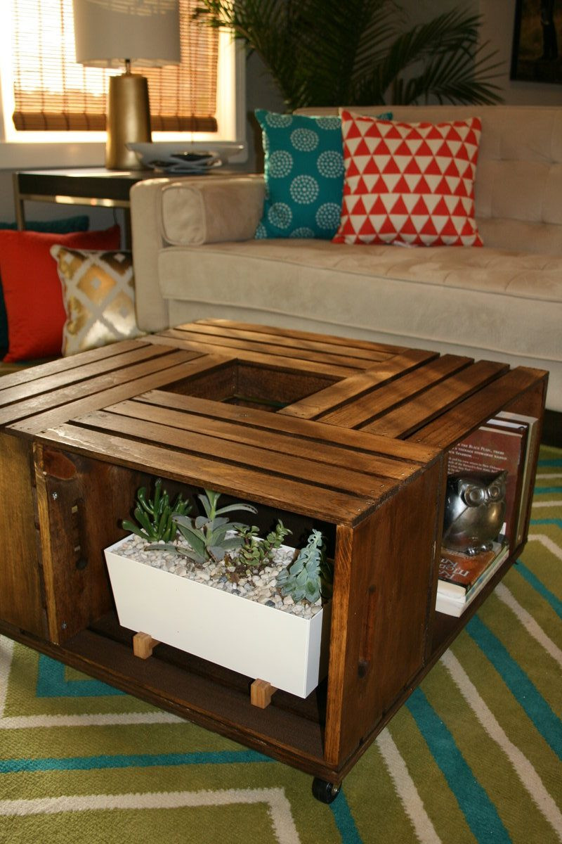 Best ideas about Wine Crate Coffee Table DIY
. Save or Pin DIY Wooden Wine Crate Coffee Table – Johnson County Now.