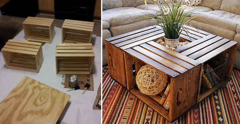 Best ideas about Wine Crate Coffee Table DIY
. Save or Pin How to Make Wine Crate Coffee Table DIY & Crafts Now.