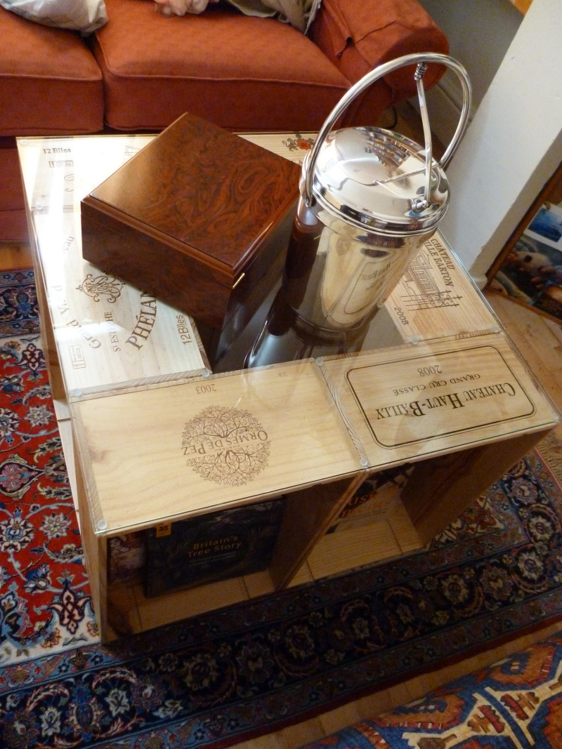 Best ideas about Wine Crate Coffee Table DIY
. Save or Pin Easy DIY coffee table from wine crates Now.