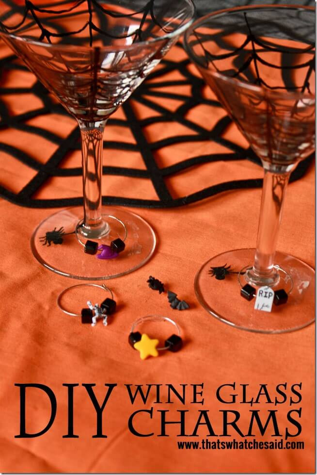 Best ideas about Wine Glass Charms DIY
. Save or Pin DIY Wine Glass Charms That s What Che Said Now.