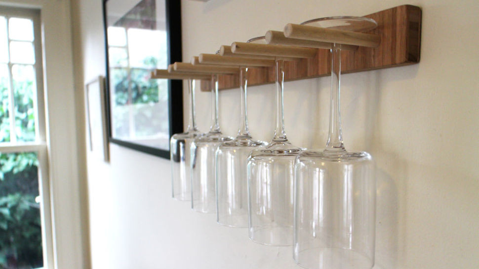 Best ideas about Wine Glass Rack DIY
. Save or Pin This DIY Wine Glass Rack Saves Space Is Easy to Build Now.