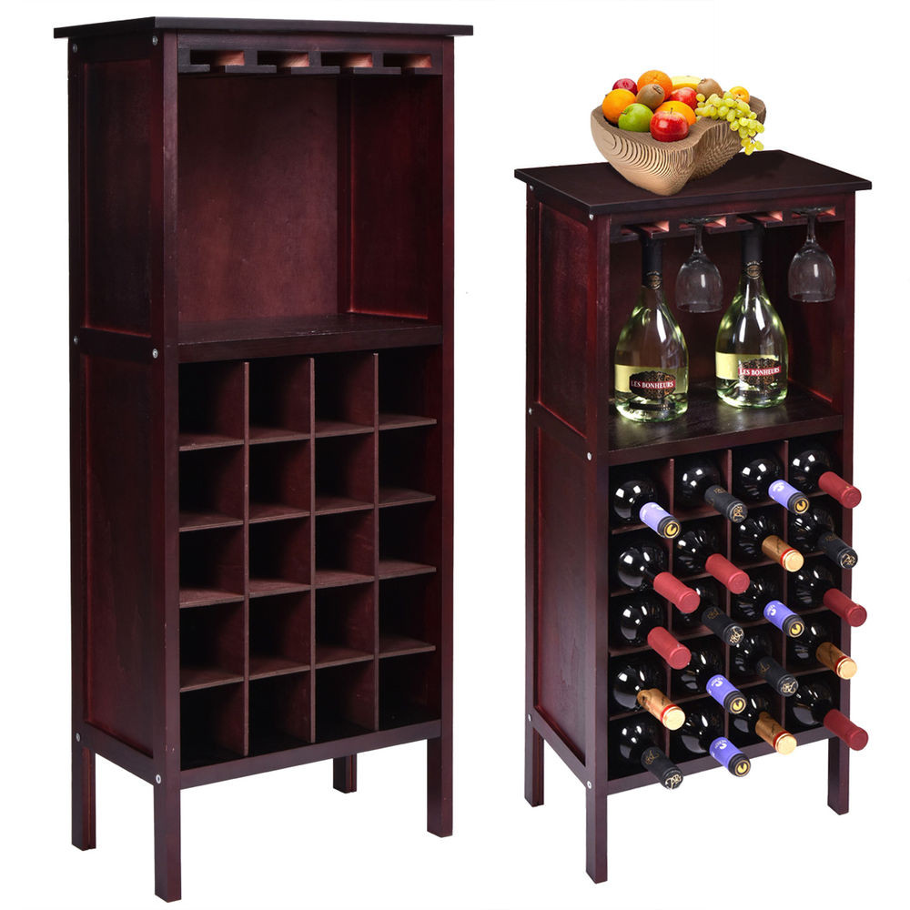 Best ideas about Wine Rack And Cabinet
. Save or Pin New Wood Wine Cabinet Bottle Holder Storage w Glass Rack Now.
