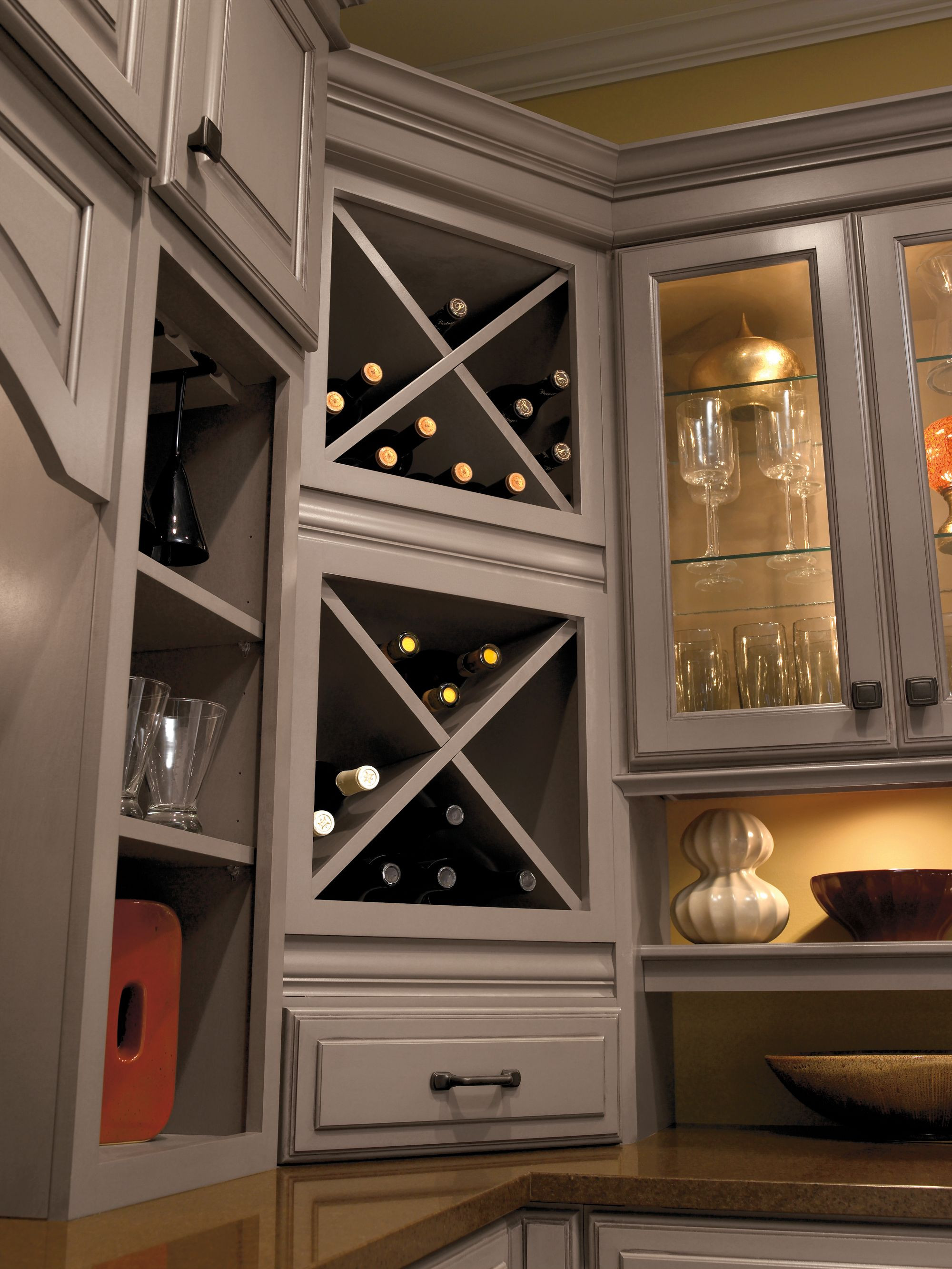 Best ideas about Wine Rack And Cabinet
. Save or Pin Built in Wine Rack Cabinet Storage schrock masterbrand Now.