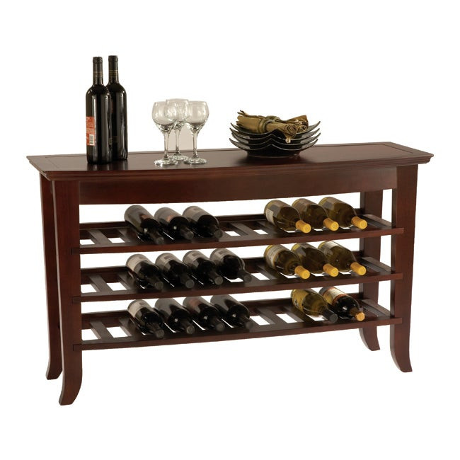 Best ideas about Wine Rack Coffee Table
. Save or Pin Milano Venezia Wine Rack Console Overstock Shopping Now.