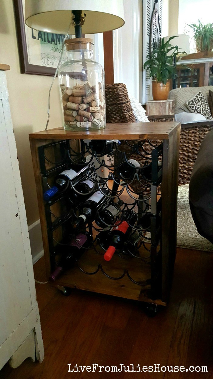 Best ideas about Wine Rack End Table
. Save or Pin Thrift Store Upcycle Wine Rack End Table Live from Now.