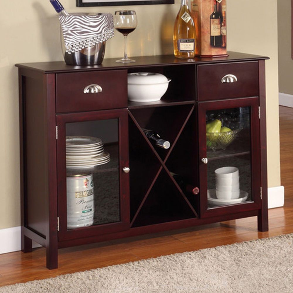 Best ideas about Wine Rack Furniture
. Save or Pin Buffet Cabinet Hutch Dining Kitchen Server Furniture Wine Now.