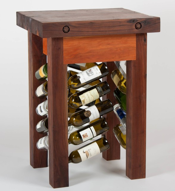 Best ideas about Wine Rack Furniture
. Save or Pin Black Walnut Wine Rack Butcher s Block Now.