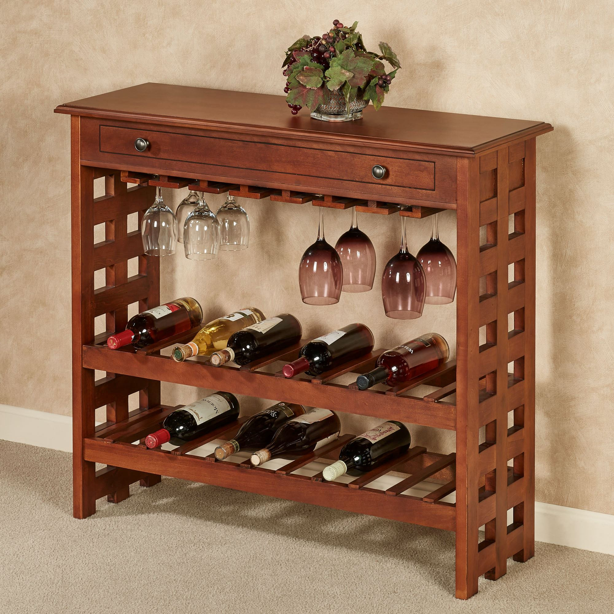 Best ideas about Wine Rack Table
. Save or Pin Colborn Mission Style Wine Rack Table Now.