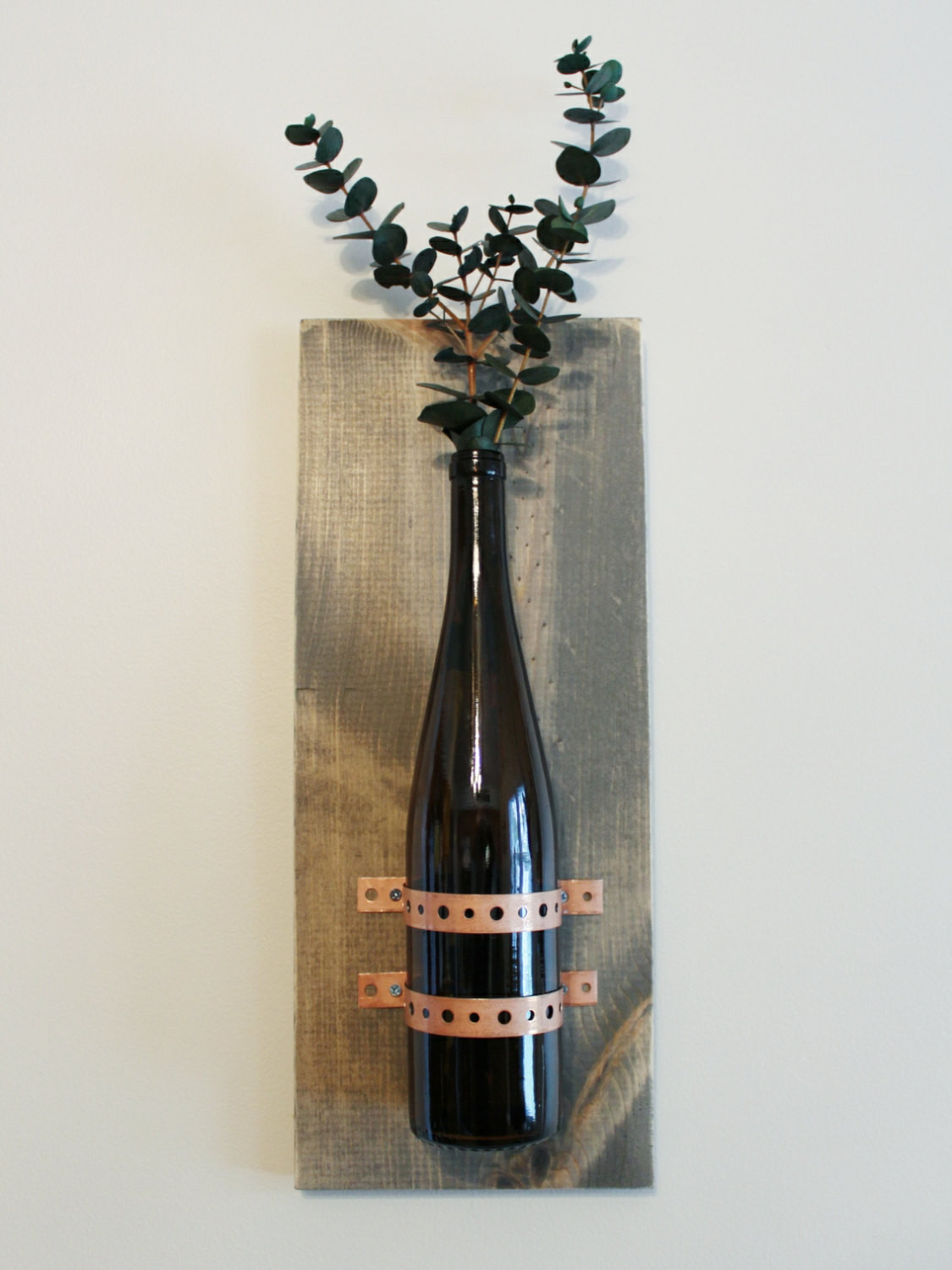 Best ideas about Wine Wall Art
. Save or Pin Wine Bottle Decor Rustic Wall Hanging Kitchen decor Now.