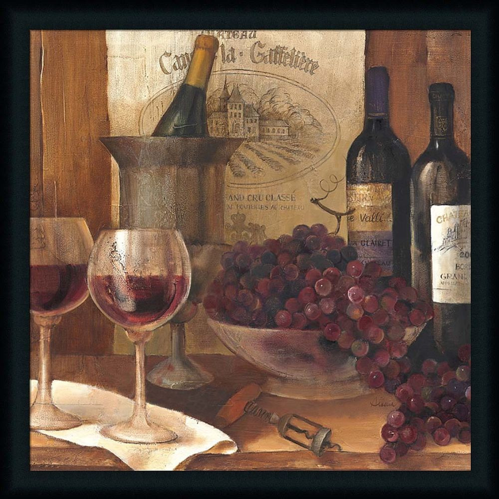 Best ideas about Wine Wall Art
. Save or Pin Vintage Wine Albena Hristova Red Wine Kitchen Framed Art Now.