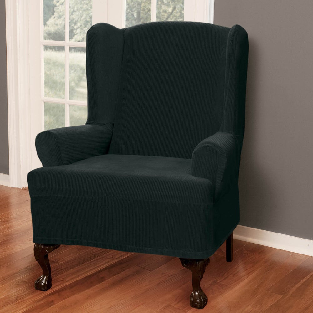 Best ideas about Wing Chair Slipcover
. Save or Pin Maytex Collin Wing Chair Slipcover Now.