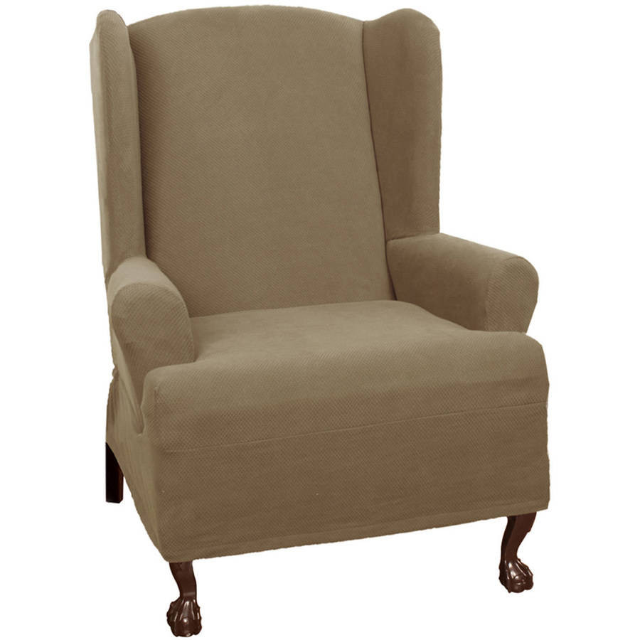Best ideas about Wing Chair Slipcover
. Save or Pin Wing Chair Slipcovers Walmart Now.
