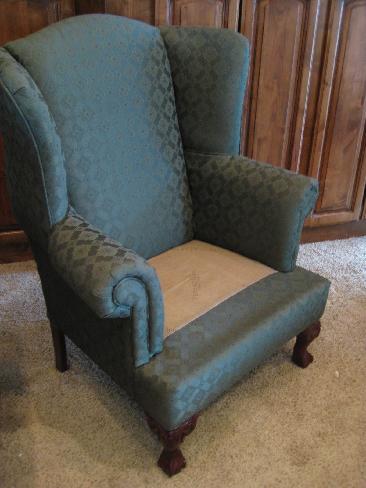 Best ideas about Wingback Chair Slipcovers
. Save or Pin Custom Slipcovers by Shelley Pair of wingbacks and a Now.