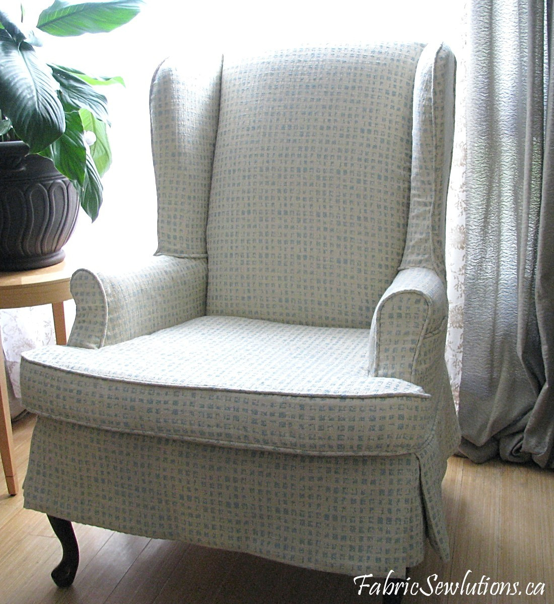 Best ideas about Wingback Chair Slipcovers
. Save or Pin Sewlutions World Wingback Chair Slipcover Now.