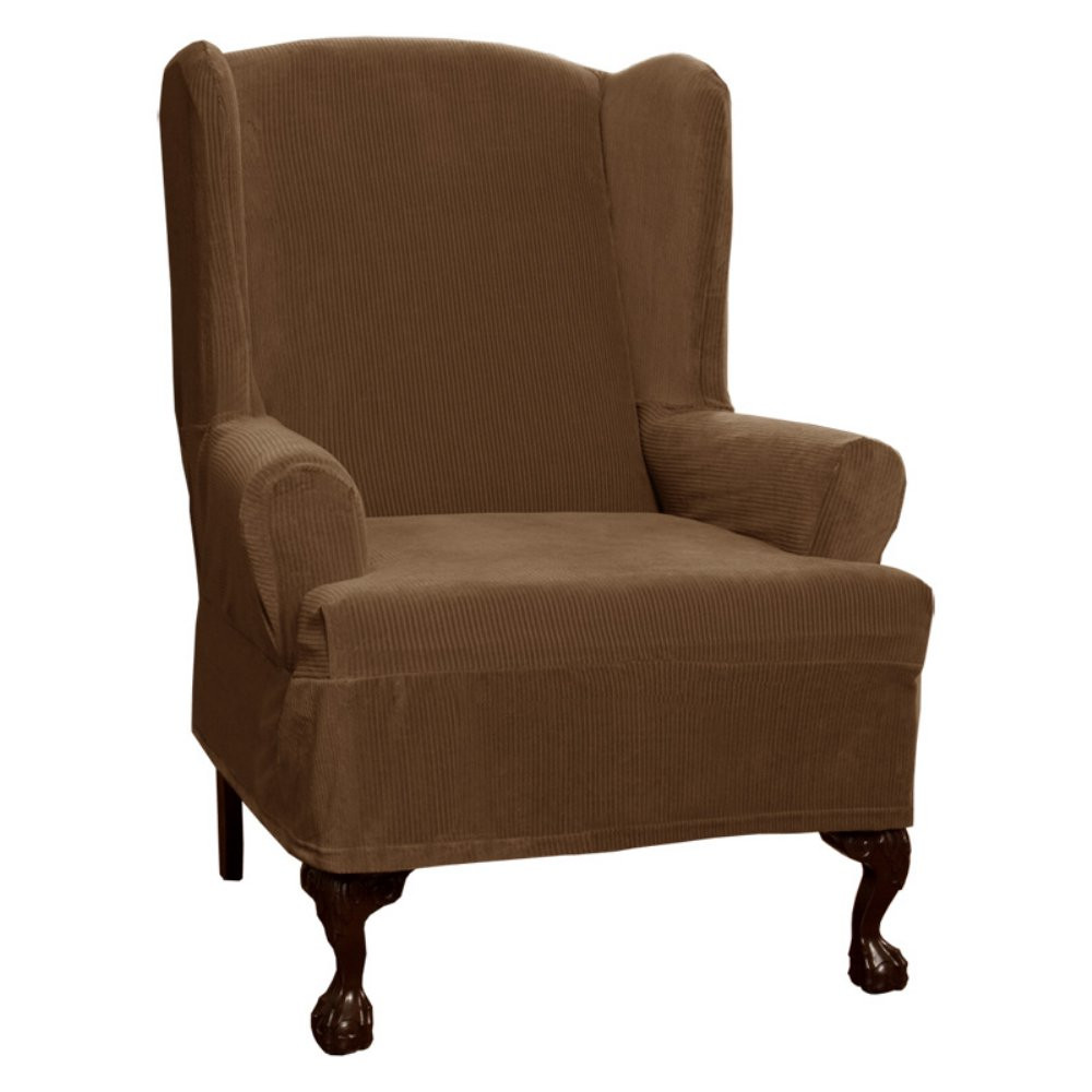 Best ideas about Wingback Chair Slipcovers
. Save or Pin Maytex Collin Stretch Wing Chair Slipcover Now.