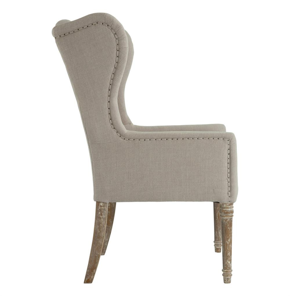 Best ideas about Wingback Dining Chair  . Save or Pin Eli French Country Wing Back Dining Occasional Chair Dark Now.