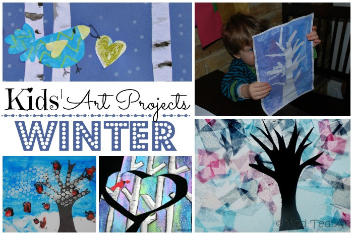 Best ideas about Winter Art Projects For Kids
. Save or Pin Easy Winter Crafts for Kids Red Ted Art Now.