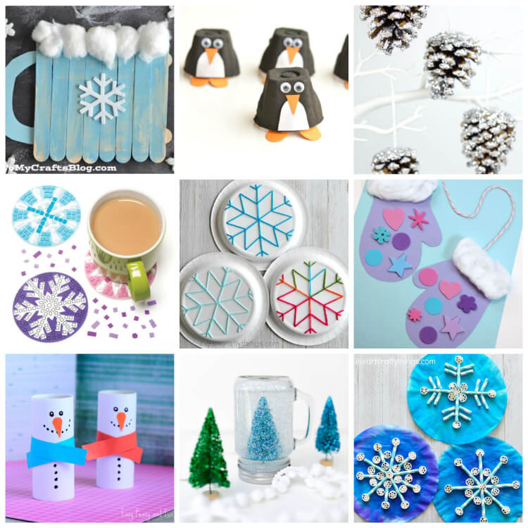 Best ideas about Winter Craft Ideas For Toddlers
. Save or Pin Easy Winter Kids Crafts That Anyone Can Make Happiness Now.