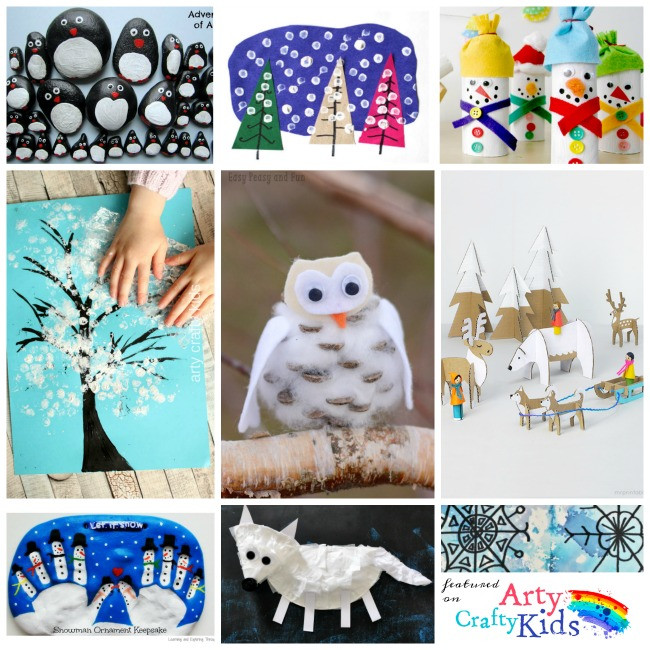 Best ideas about Winter Crafts Toddlers
. Save or Pin 16 Easy Winter Crafts for Kids Arty Crafty Kids Now.