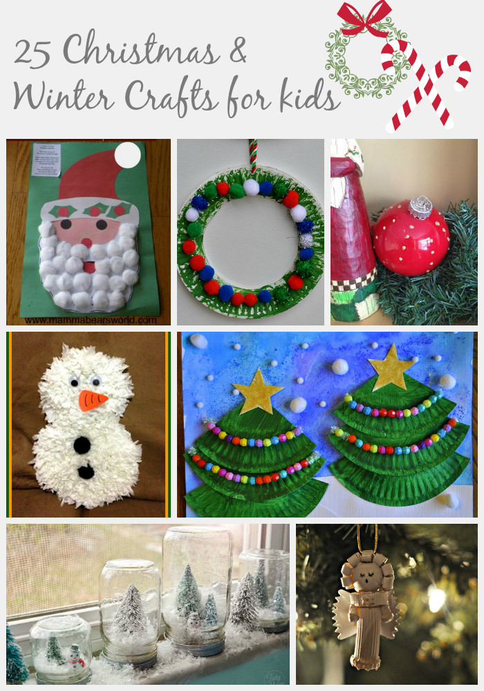 Best ideas about Winter Crafts Toddlers
. Save or Pin 25 Christmas & Winter Crafts for Kids Now.