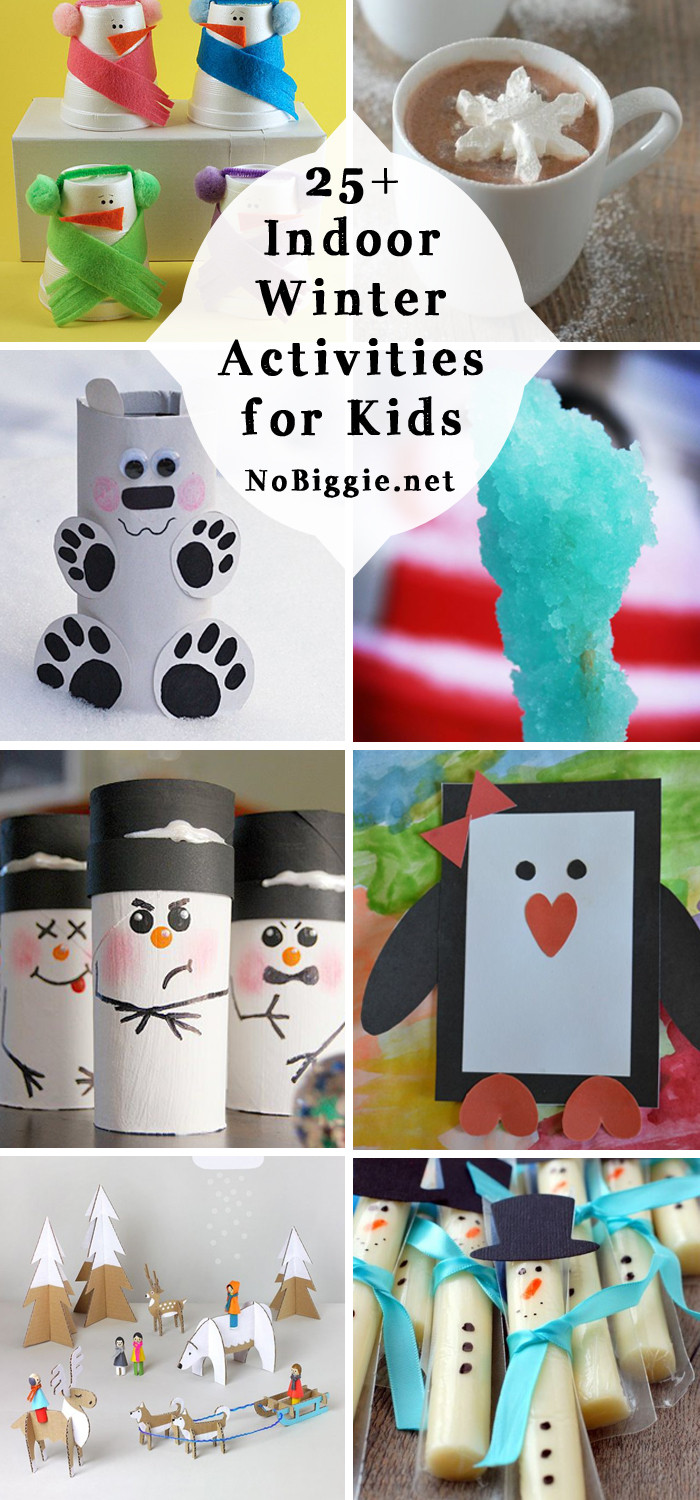 Best ideas about Winter Projects For Kids
. Save or Pin 25 Indoor Winter Activities for Kids Now.