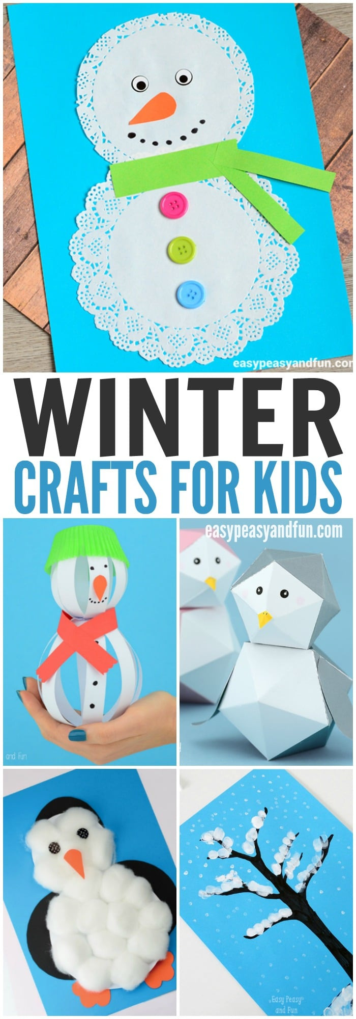 Best ideas about Winter Projects For Kids
. Save or Pin Winter Crafts for Kids to Make Fun Art and Craft Ideas Now.