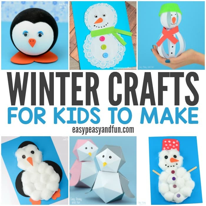 Best ideas about Winter Projects For Kids
. Save or Pin Winter Crafts for Kids to Make Fun Art and Craft Ideas Now.