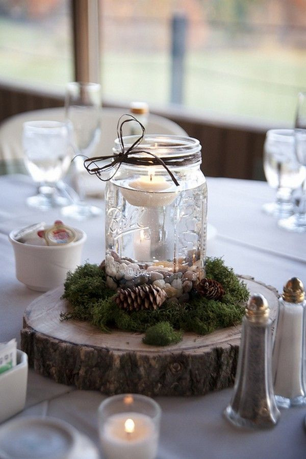 Best ideas about Winter Wedding Centerpieces DIY
. Save or Pin 18 Gorgeous Mason Jars Wedding Centerpiece Ideas for Your Now.