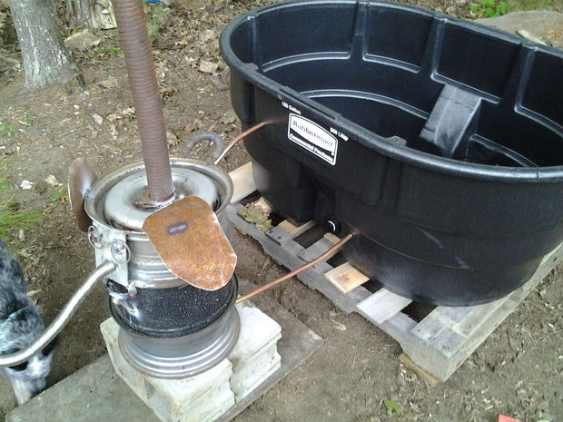 Best ideas about Wood Burner Hot Tub DIY
. Save or Pin Homesteader wood fired hot tub Now.