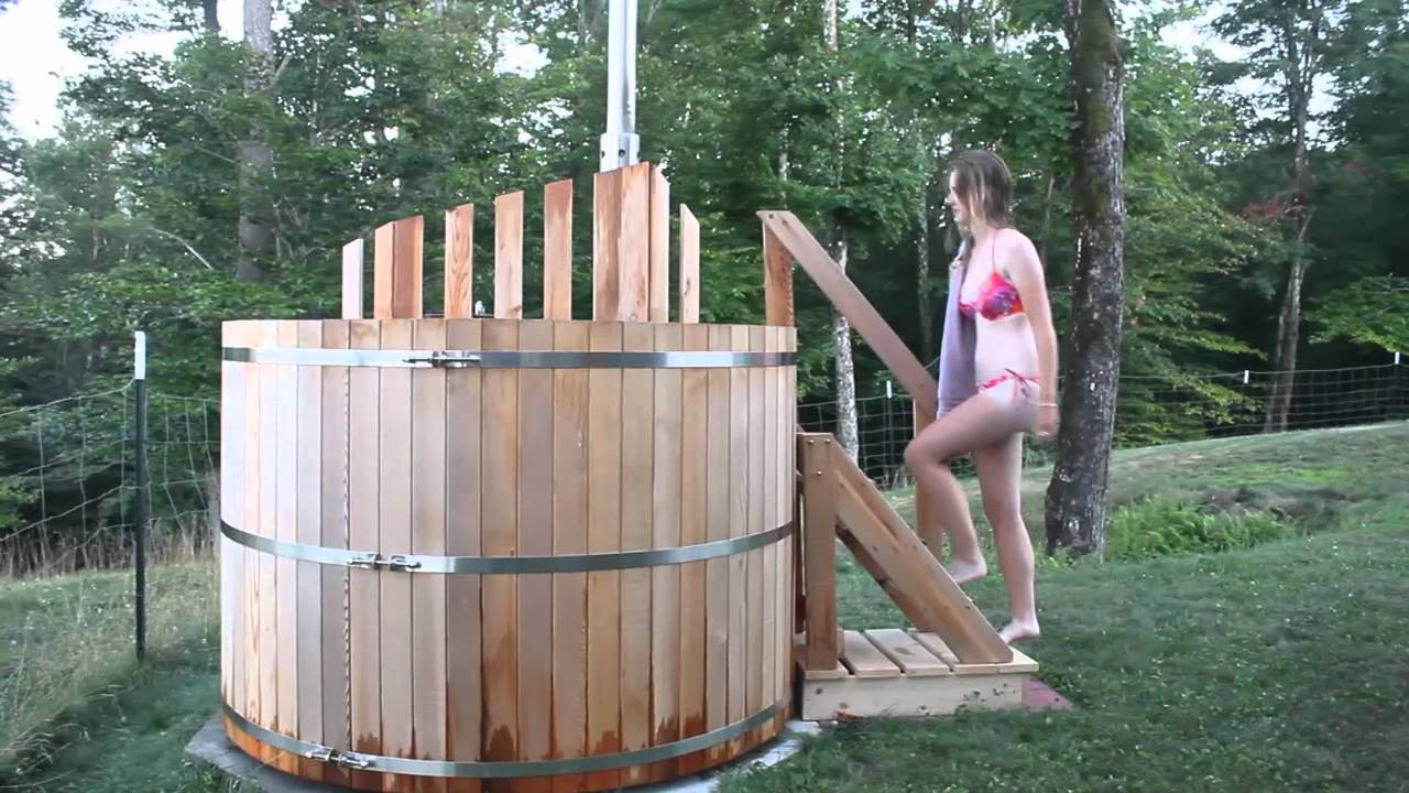 Best ideas about Wood Burner Hot Tub DIY
. Save or Pin PDF Plans Building A Wood Fired Sauna Download trestle Now.