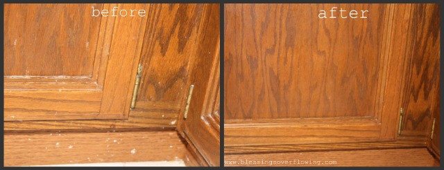 Best ideas about Wood Cabinet Cleaner
. Save or Pin Clean Kitchen Days Clean All Woodwork Natural Wood Now.