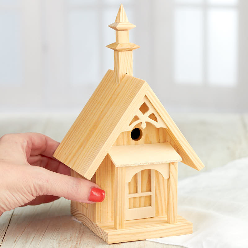 Best ideas about Wood Craft Kits For Adults
. Save or Pin Unfinished Wood Village House Wood Craft Kits Wood Now.