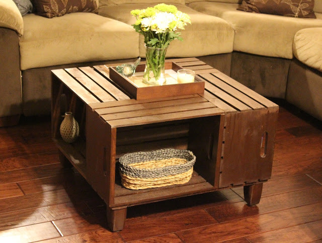 Best ideas about Wood Crate Coffee Table
. Save or Pin 20 DIY Wooden Crate Coffee Tables Now.