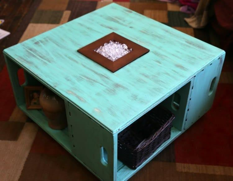 Best ideas about Wood Crate Coffee Table
. Save or Pin DIY Distressed Wood Crate Coffee Table Now.