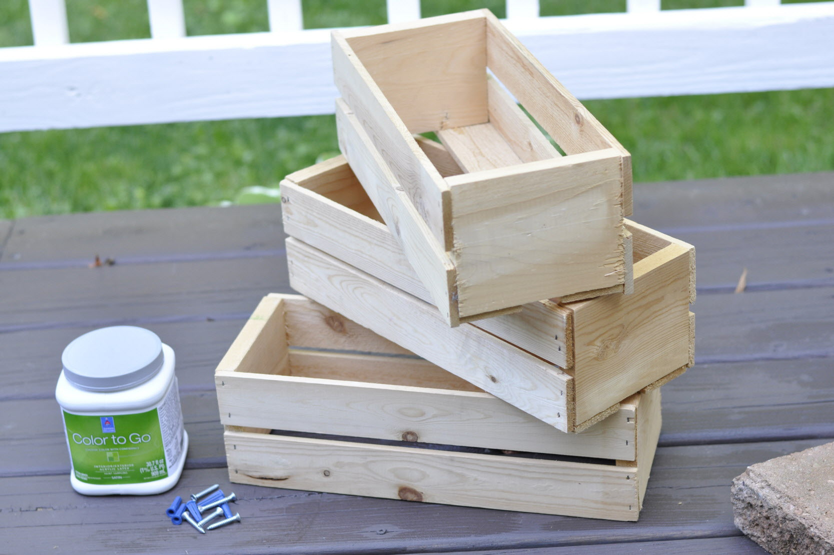 Best ideas about Wood Crates DIY
. Save or Pin 5 DIY projects using wooden crates Now.